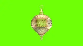 lantern green screen , Ramadan . Islam , Islamic , Eid