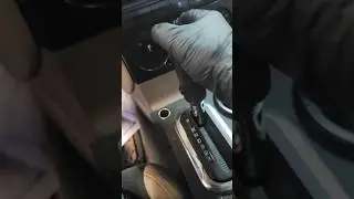Adjusting transmission shift linkage Ford Explorer