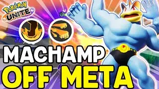 DYNAMIC PUNCH MACHAMP! *Off Meta Build* - Pokemon Unite Masters Rank Machamp/Venusaur Gameplay!