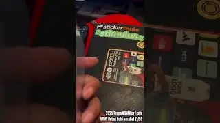 @thesuperppodcast #unboxing 358 2025 @Topps NOW #reyfenix @WWE Debut Gold #paralell