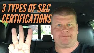 3 Types of Strength & Conditioning Certifications