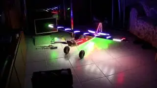 Multiplex Fun Cub for night flying - Led stripes Turnigy