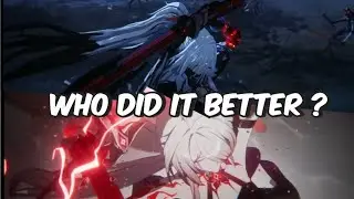 Acheron vs Alpha unleashing their Power [punishing gray raven & honkai star rail]
