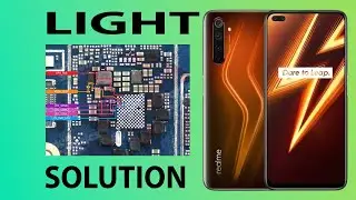 realme 6 Pro no display light  solution