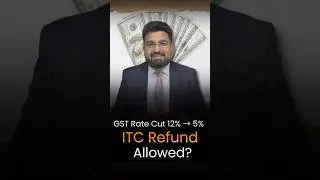 GST 2025 Update | Inverted Duty Structure & Rate Cuts Simplified#shorts