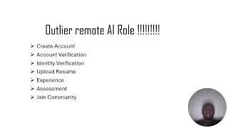 Outlier remote AI Role !!!!!!!!!