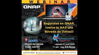 WEBINAR - Seguridad en QNAP, vuelve tu NAS una Bóveda de Datos