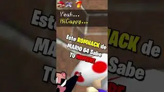 Este Romhack de Mario 64 SABE TU NOMBRE #mario64 #mario #shorts
