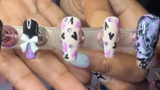 🔥 VALENTINE’S DAY 💘 NAILS 💅🏽 (SET 6) #nails #naildesign #nailart