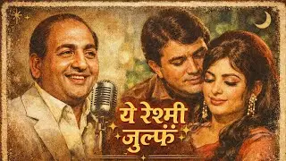 💝♥️ Yeh Reshmi Zulfein ✨ Mohammed Rafi | Do Raaste | Rajesh Khanna | #romantic #song #bollywood