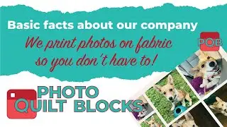Photo Quilt Blocks prints photos on fabric for you!