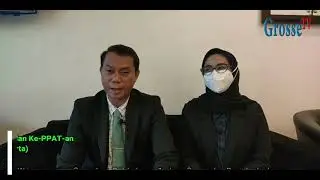 Event GrosseTV Wawancara dengan DR  Taufan Fajar Riyanto, SH, MKn dan Sabrina Mahfuz, SH, MKn