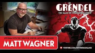 LIVE Q&A with Matt Wagner, Creator, Writer, and Artist behind Grendel