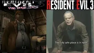 Resident Evil 3: Original VS. Remake - Dario Rosso Comparison