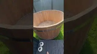 Sunny, bright sauna building project with panoramic views, terraces and cold/hot outdoor bath