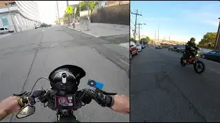 Trying to keep up with a 72V 5000W Super73 Z1 !