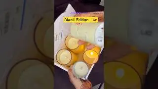 Unboxing flameless LED candles with string lights &ndash; perfect aesthetic Diwali vibes! ✨🪔#candleseason