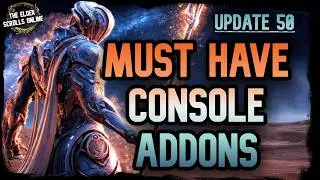 ESO Update 50 MUST Have CONSOLE Addons- Brand New Everything! #eso #esofam