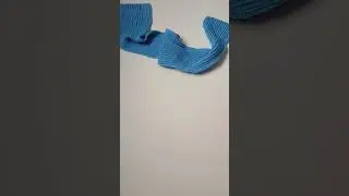 Hand knitted scarf ✿ #knitting