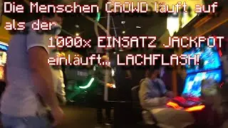 Spielothek Horde belagert Sie nachdem der 1000x JACKPOT bei MULTI WILD reinläuft LUL Merkur Magie