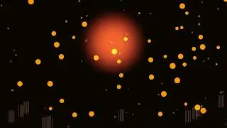 Heat-Haze Silhouettes Undulating Over Desert Sun free mothion graphics footage vj