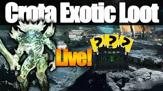 Destiny: My Live Crota's End Exotic Loot x3 Characters!