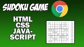 Ep. 3 - Creating the Board! | Sudoku Game Tutorial using HTML, CSS, and JavaScript