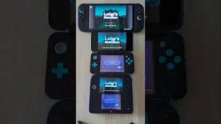 Luigi's Mansion- Nintendo Switch 2 vs New 2DS XL vs 2DS Speed Comparison