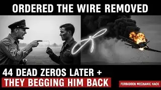 Top Brass Ordered the Wire Removed Immediately &ndash; 44 Dead Zeros Later They Begged Him Back #ww2 