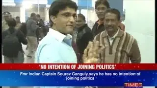 Former captain Sourav Ganguly says no to politics