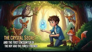The Crystal Secret and the First Encounter of the Boy and the Forest Friends