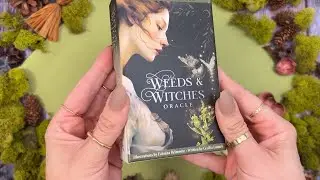 Weeds & Witches Oracle 🌱 Lush Collage-Style Art, Guiding Messages from Witches and Wildflowers