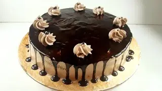 chocolate cake decoration idea|chocolate cake|chocolate cake with chocolate syrup