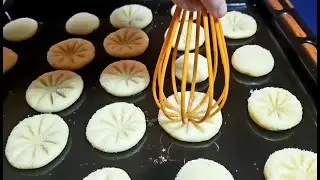 حلوة دواز أتاي بالبرتقال 🍊 بدون بيض وبدون زبدة! اقتصادية وسهلة في 5 دقائق بمكونات في كل بيت