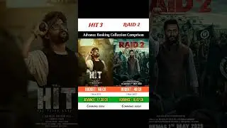 HIT the third case vs Raid 2 | Advance Booking | #hit3 #nani #raid2 #ajaydevgan