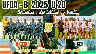 Coupe UFOA B (U20) - Ghana 2025 : Demi - Finale ｜Nigeria - Niger｜ Le Choc Explosif de la Demi-Finale