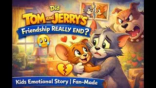 Did Tom and Jerry&rsquo;s Friendship Really End? 🐱🐭 | Emotional Kids Story | Fan-Made