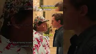 Ranking The Top 6 Tom Holland Spider-Man Bloopers 🤣 #shorts #spiderman
