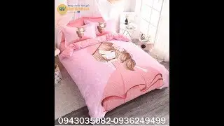 Chăn ga gối cho b&eacute; g&aacute;i-HAITHIENPLAZA.VN