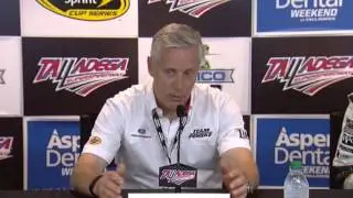 Talladega media interview with Paul Wolfe & Bud Denker, winning team - Let's Talk Racing TV Show