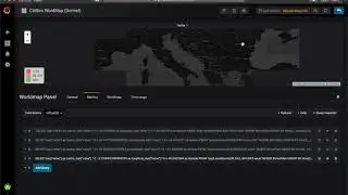 CitiSim Grafana WordMap