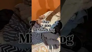 Day 1 Of 100 Days Challenge💙 #minivlog #adayinmylife #ytshorts #trending #dailyvlog