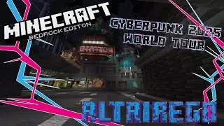CyberPunk 2025 Minecraft Bedrock Tour