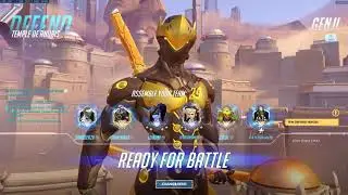 Overwatch Rank 1 Genji Shadder2k Showing His Gameplay Tricks