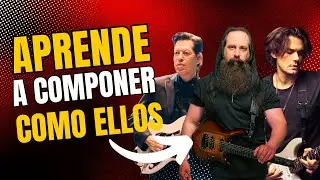 Paso a paso para COMPONER como lo hacen tus GUITARTISTAS favoritos de ROCK, METAL o POP/ROCK