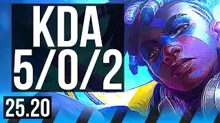 EKKO vs GALIO (MID) | 5/0/2 | KR Master | 25.20