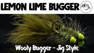 Урок по вязанию мушек Lemon Lime Bugger - Wooly Bugger
