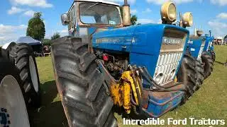 1972 Ford County 754 4.2 Litre 4-Cyl Diesel 4X4 Tractor (75HP) Hay-On-Wye Steam & Vintage Rally 2025