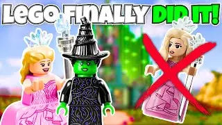 LEGO Wicked Minifigures?! Glinda & Elphaba Bookends 75691 REVEALED!