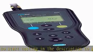 Hach HQ30D53000000 HQ30d Portable pH, Conductivity, Optical Dissolved Oxygen (DO), ORP, and ISE Mul